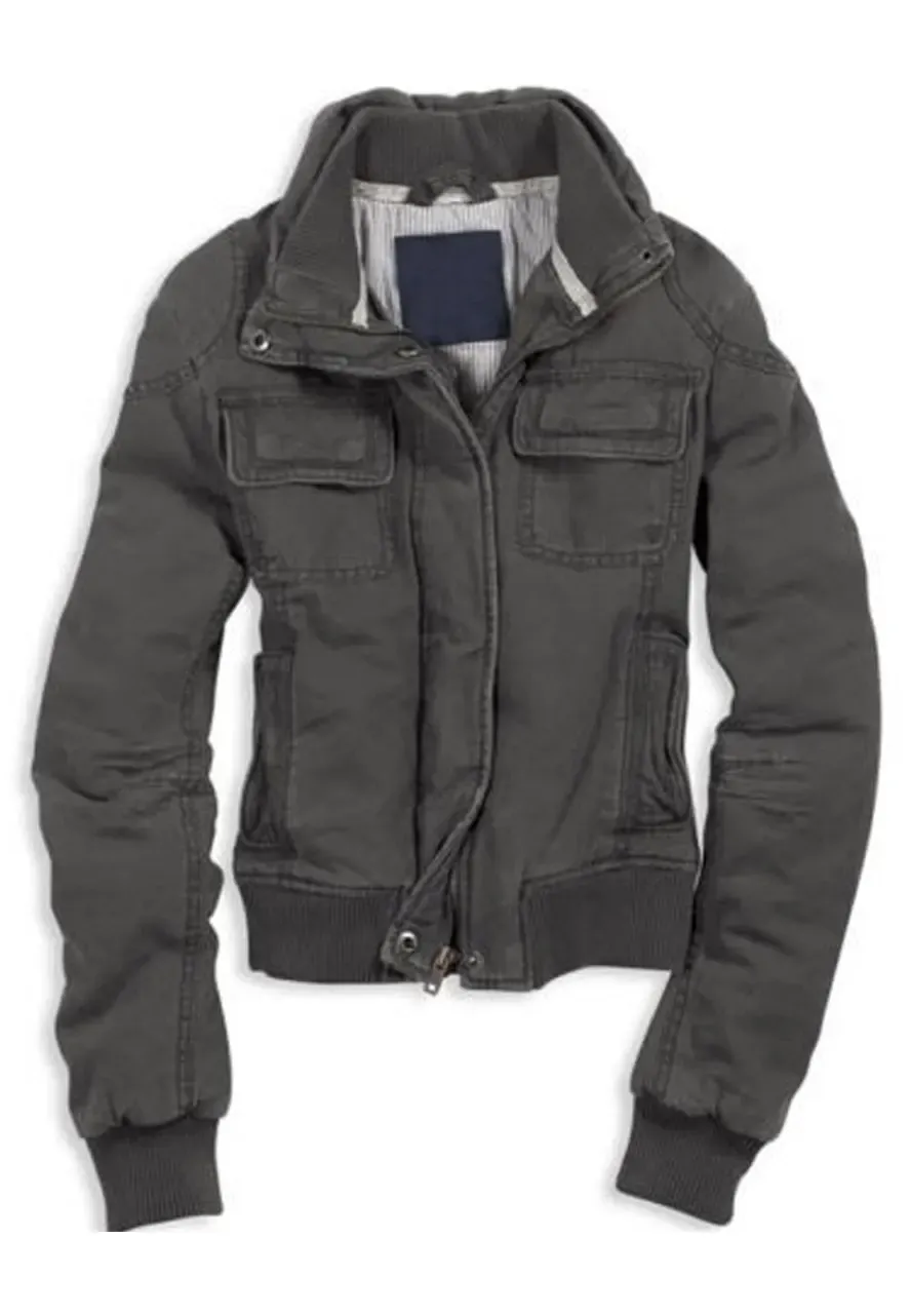 The Twilight Saga Eclipse Kristen Stewart Grey Jacket twilight saga bella swan eclipse jacket