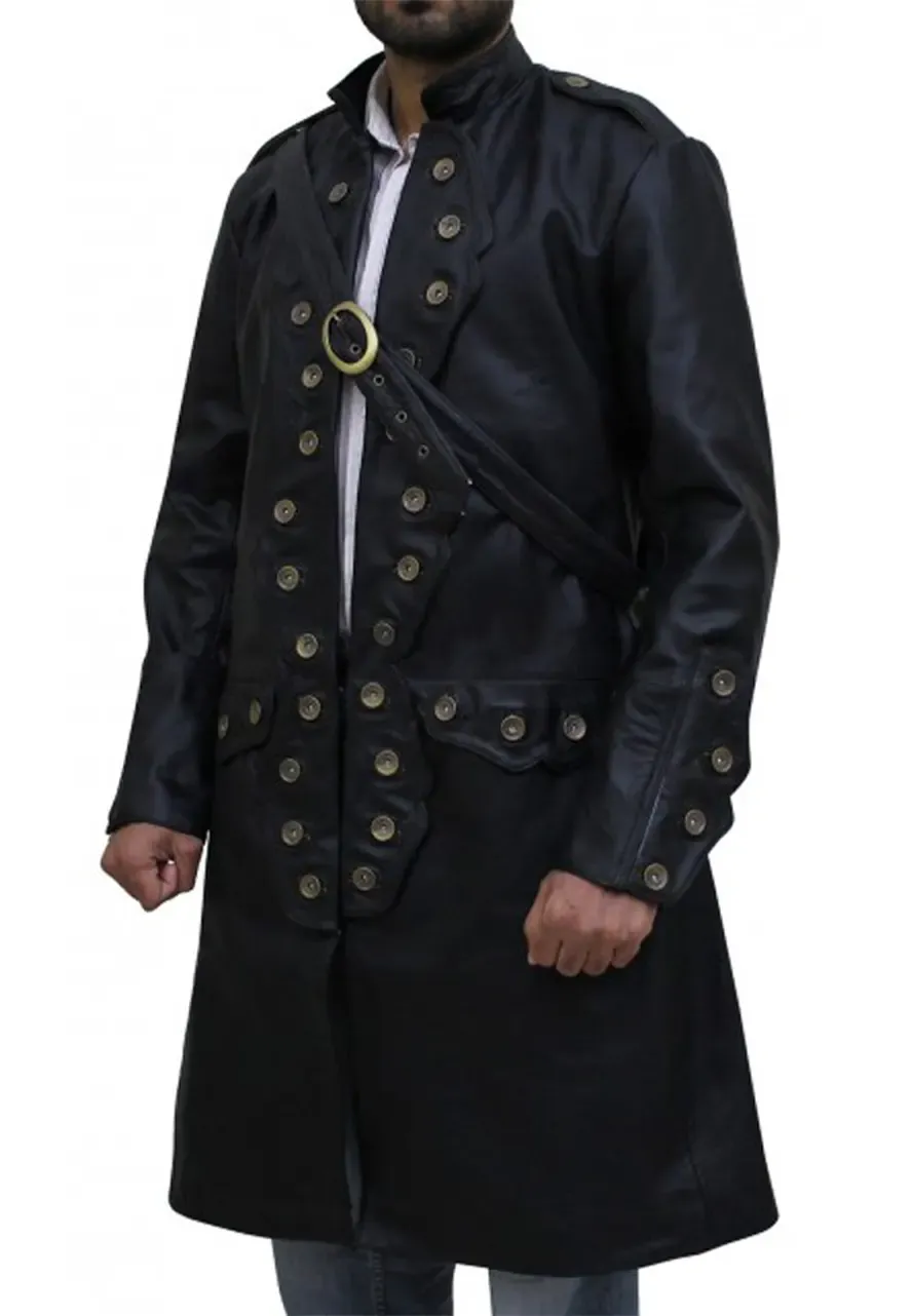 Will Turner Pirates of The Caribbean 5 Trench Coat will turner trench coat