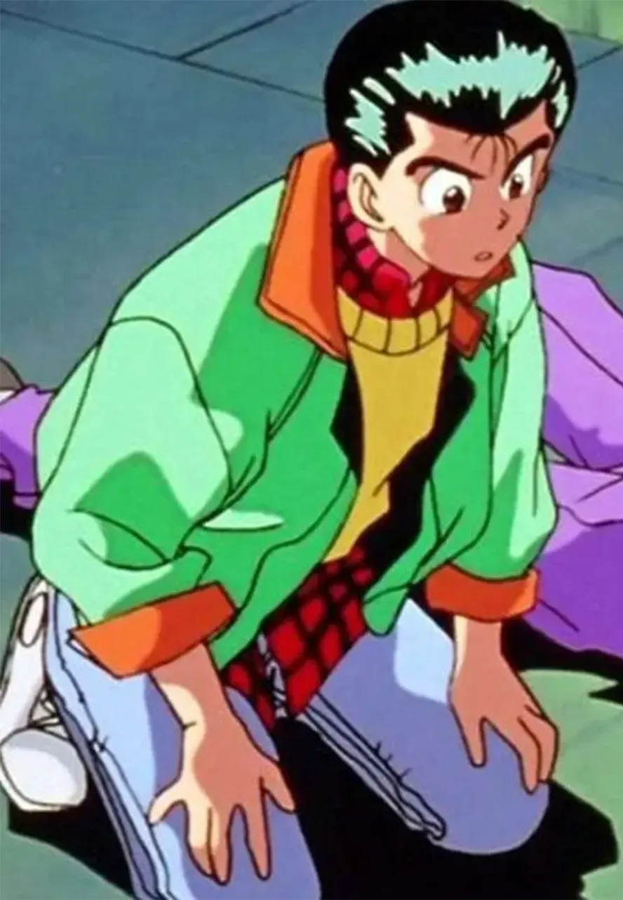 Yuyu Hakusho Yusuke Urameshi Green Jacket yu yu hakusho urameshi jacket