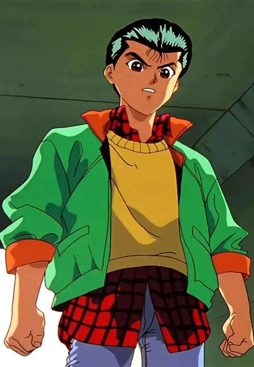 Yuyu Hakusho Yusuke Urameshi Green Jacket yuyu hakusho yusuke urameshi green jacket