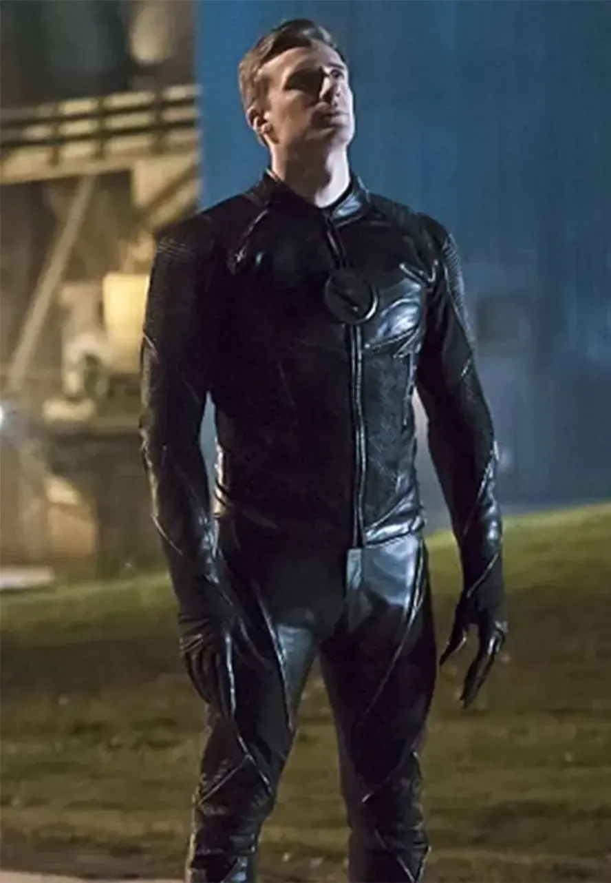 The Flash Zoom Leather Jacket zoom jacket