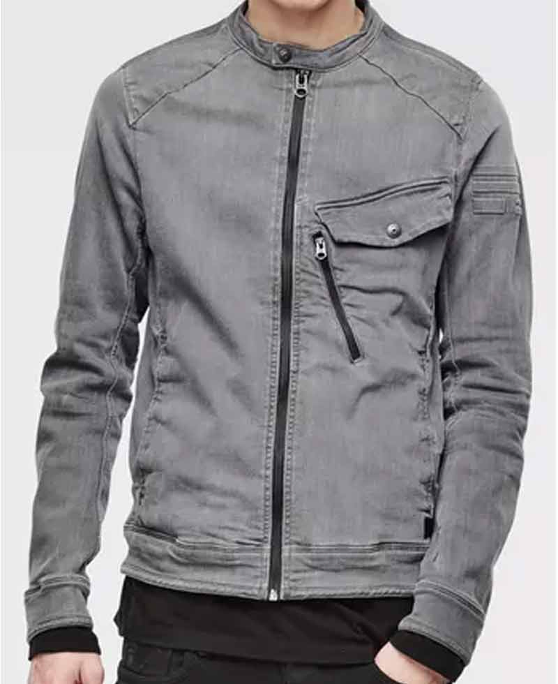 Christian Navarro 13 Reasons Why Grey Jacket