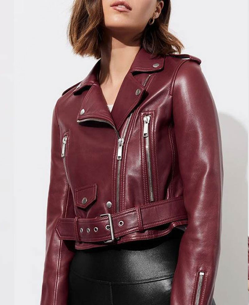 13 Reasons Why S04 Alisha Boe Biker Leather Jacket 13 Reasons Why S04 Alisha Boe Biker Leather Jacket - Image 3