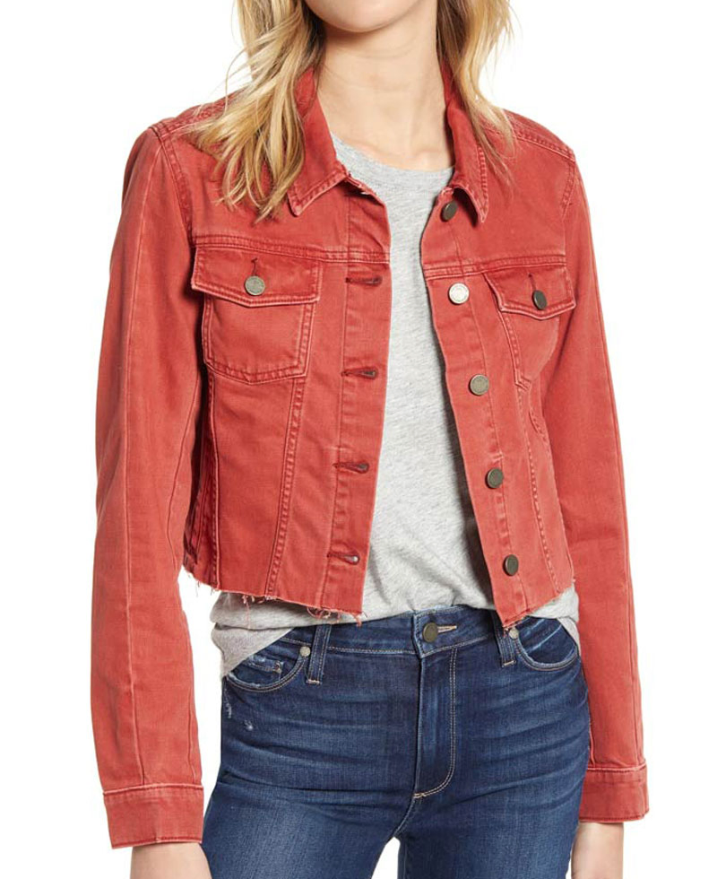 13 Reasons Why S04 Grace Saif Denim Pink Jacket 13 Reasons Why S04 Grace Saif Denim Pink Jacket - Image 2