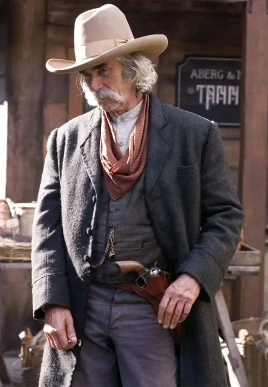 1883 Sam Elliott Black Coat 1883 Sam Elliott Black Coat - Image 4