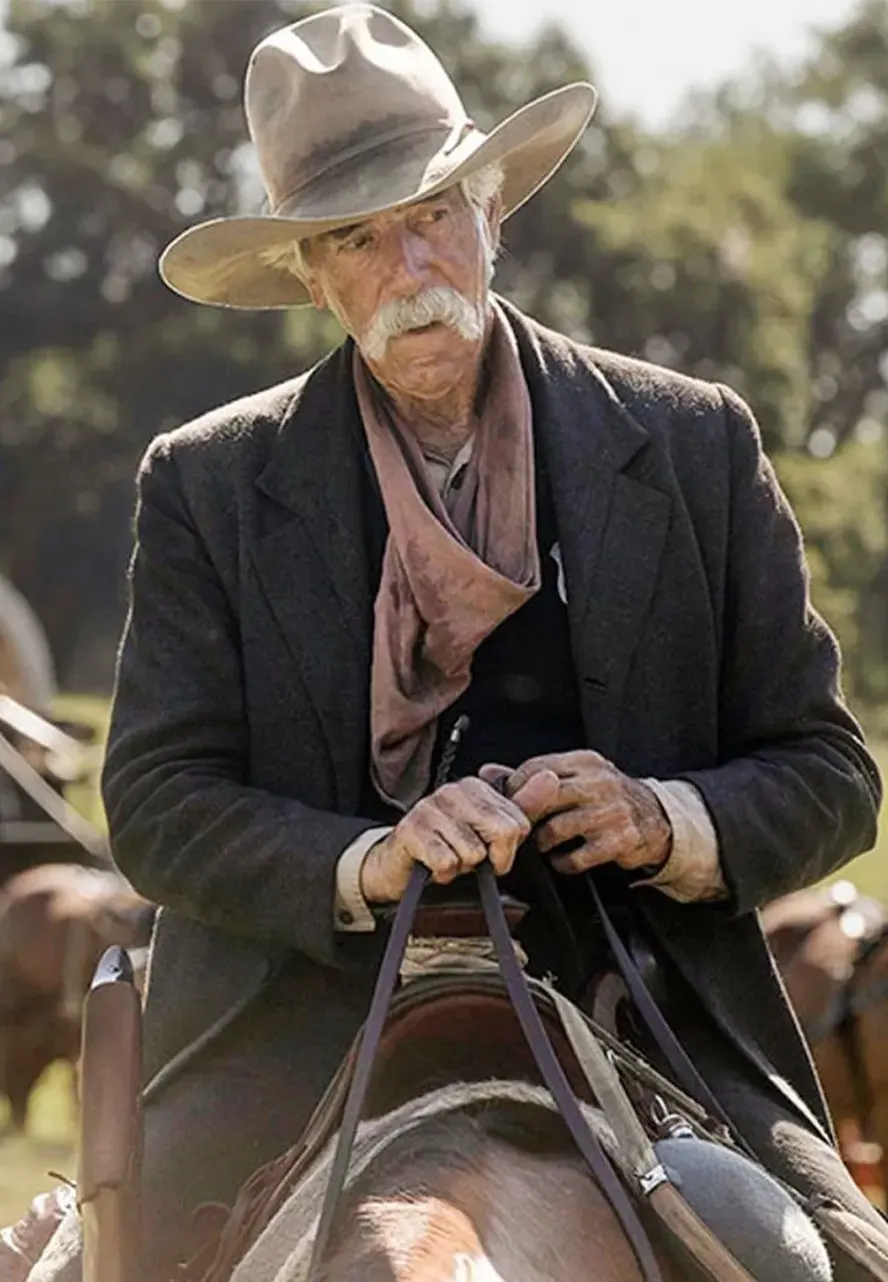 1883 Sam Elliott Black Coat 1883 Sam Elliott Black Coat - Image 6