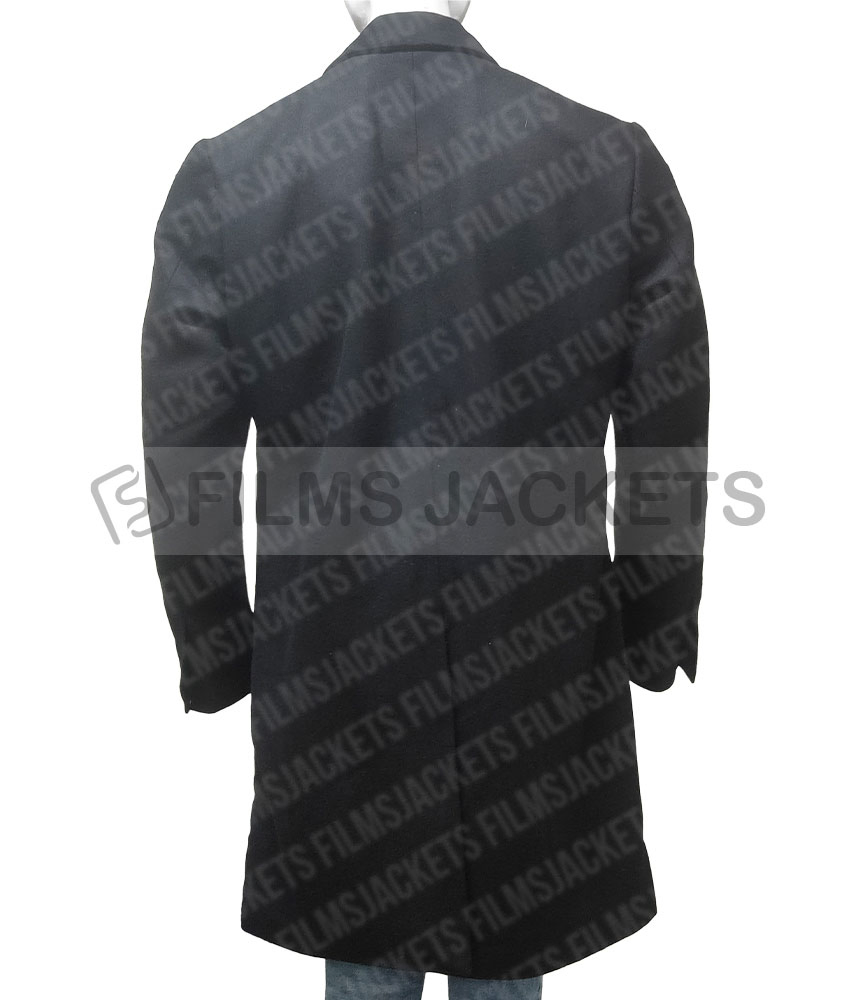 21 Bridges Movie Chadwick Boseman Black Coat 21 Bridges Movie Chadwick Boseman Black Coat - Image 5