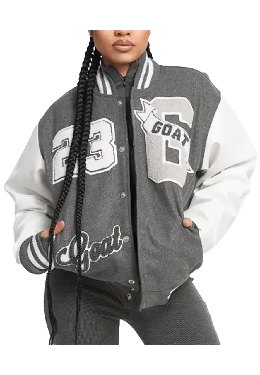 23 Goat Varsity Jacket 23 Goat Varsity Jacket - Image 4
