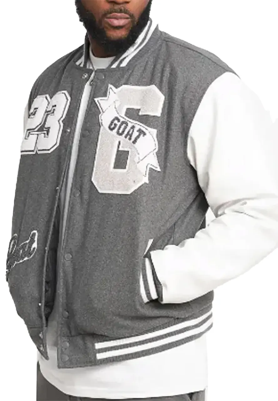 23 Goat Varsity Jacket 23 Goat Varsity Jacket - Image 3