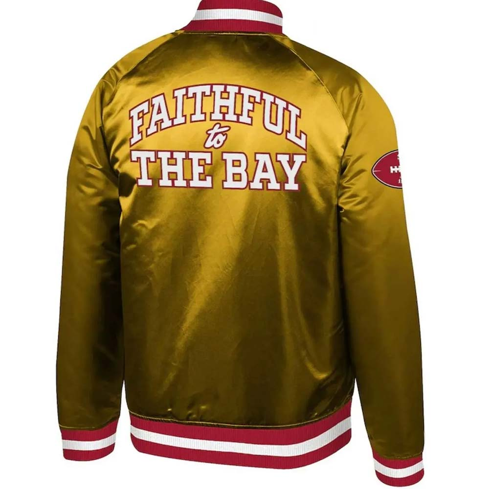 49ers Faithful To The Bay Golden Jacket 49ers Faithful To The Bay Golden Jacket - Image 2