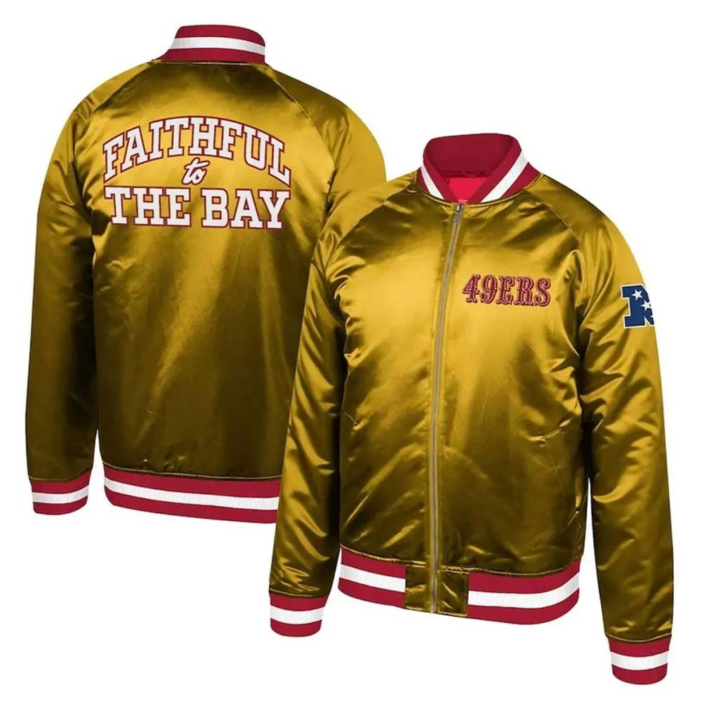 49ers Faithful To The Bay Golden Jacket 49ers Faithful To The Bay Golden Jacket - Image 3