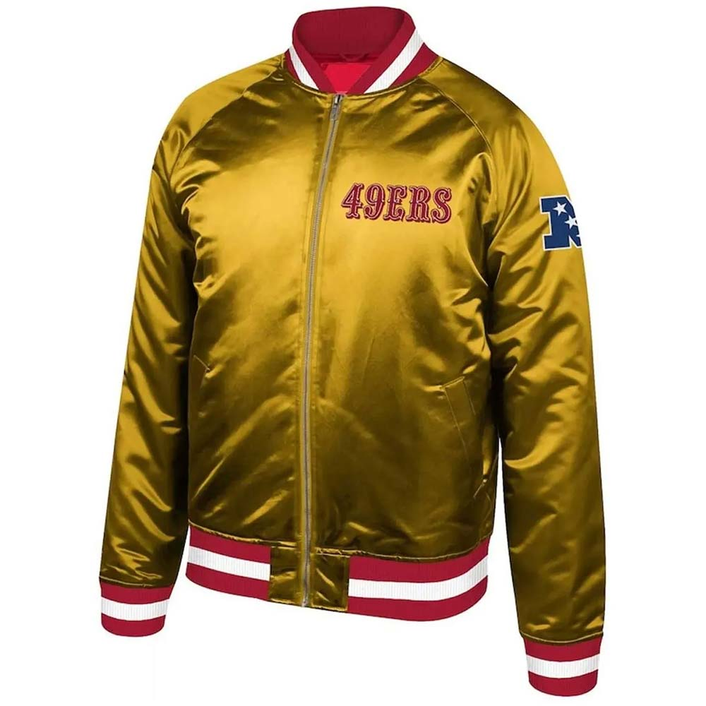49ers Faithful To The Bay Golden Jacket 49ers Faithful To The Bay Golden Jacket