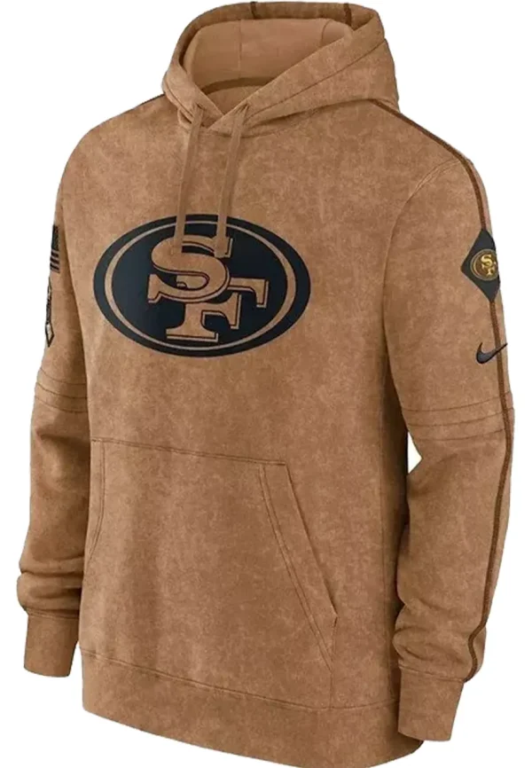 49ers salute to service hoodie