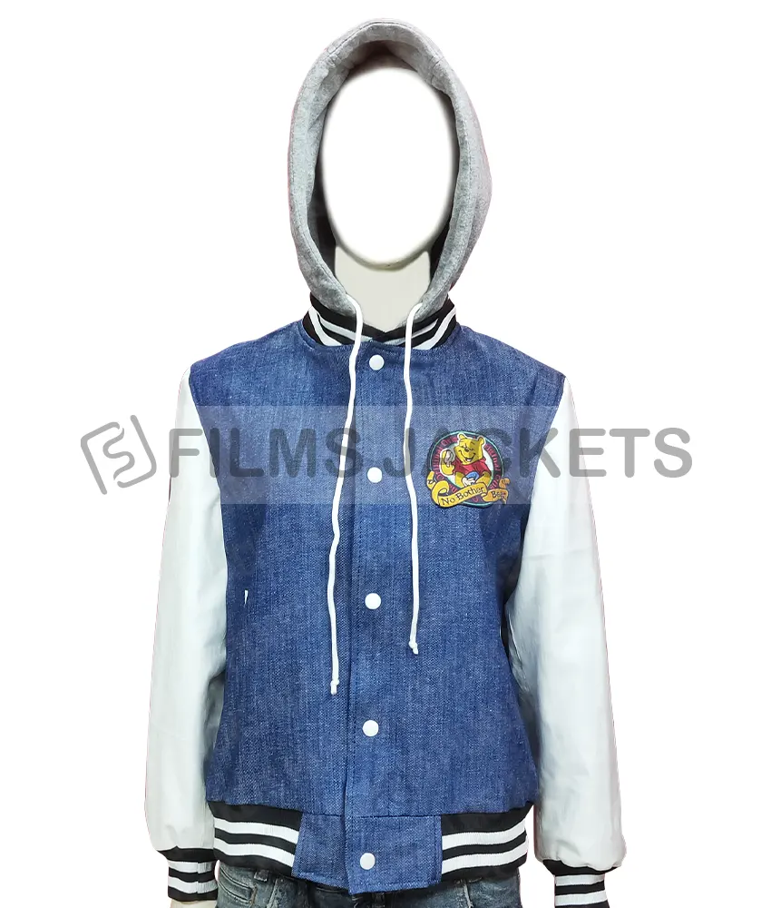 90s Xxxtentacion Winnie The Pooh Varsity Jacket 90s Xxxtentacion Winnie The Pooh Varsity Jacket