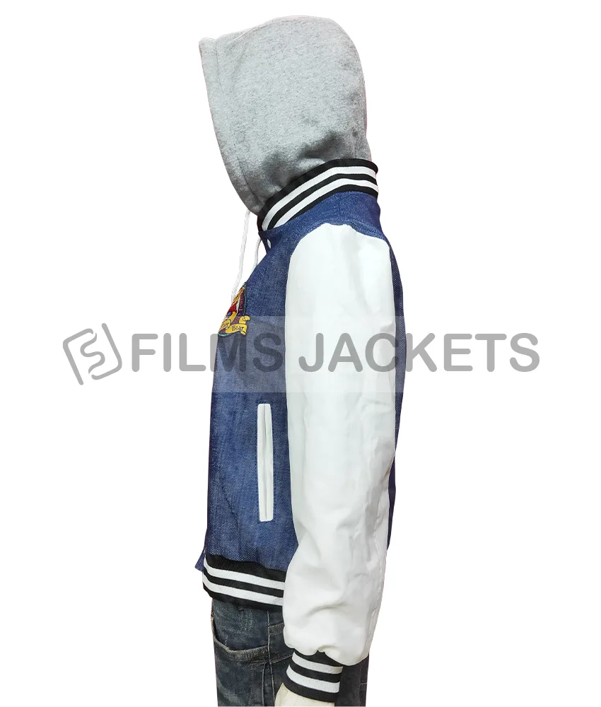 90s Xxxtentacion Winnie The Pooh Varsity Jacket 90s Xxxtentacion Winnie The Pooh Varsity Jacket - Image 4