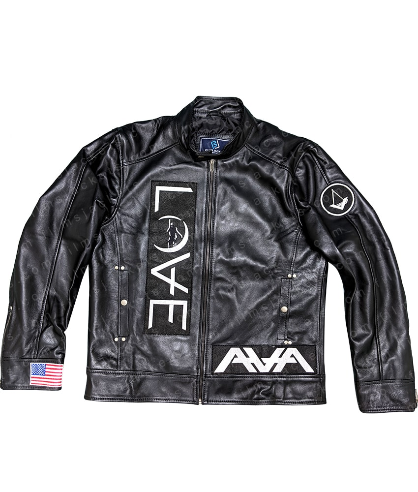 Tom Delonge Angels and Airwaves Leather Jacket Tom Delonge Angels and Airwaves Leather Jacket - Image 4