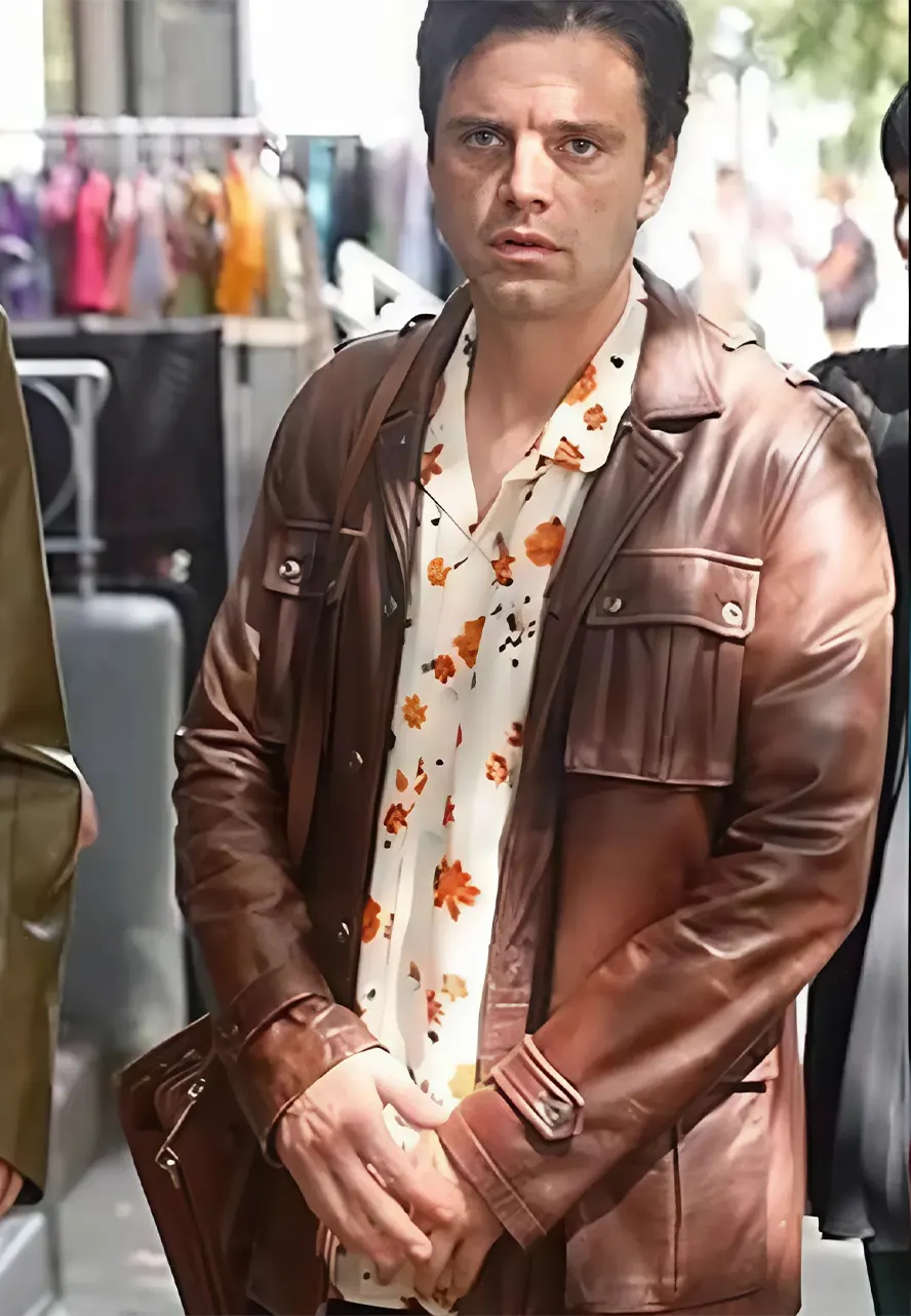 A Different Man Sebastian Stan Leather Jacket A Different Man Sebastian Stan Leather Jacket - Image 4
