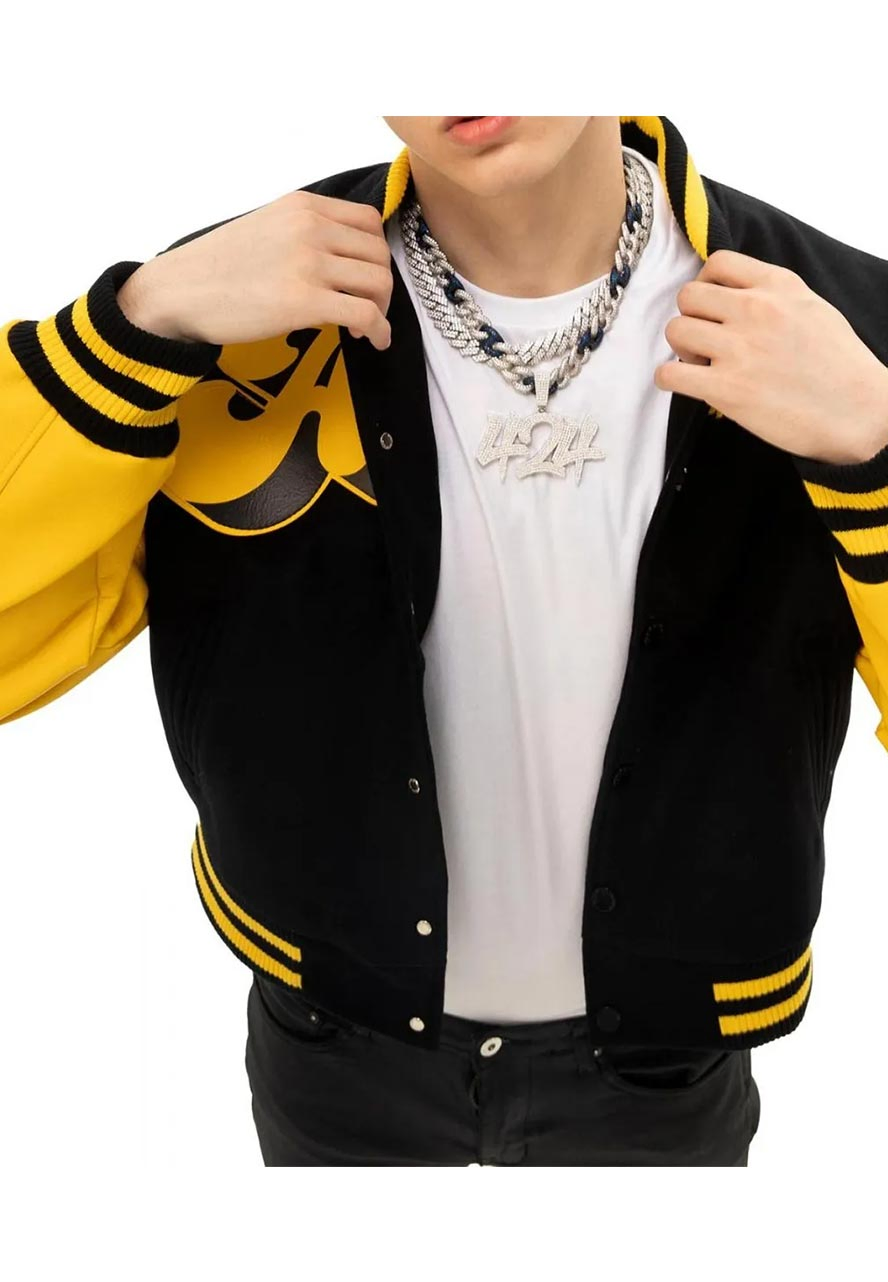 A Few Good Kids Logo Letterman Jacket A Few Good Kids Logo Letterman Jacket - Image 4