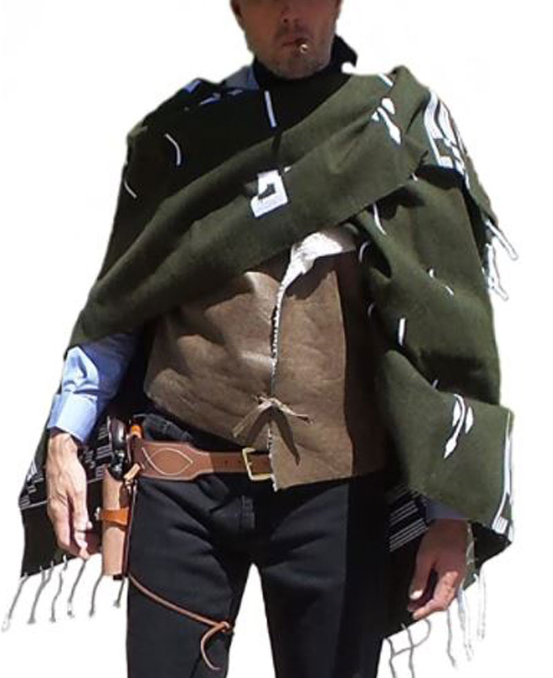 A Fistful Of Dollars Man With No Name Cowboy Western Poncho a fistful of dollars clint poncho