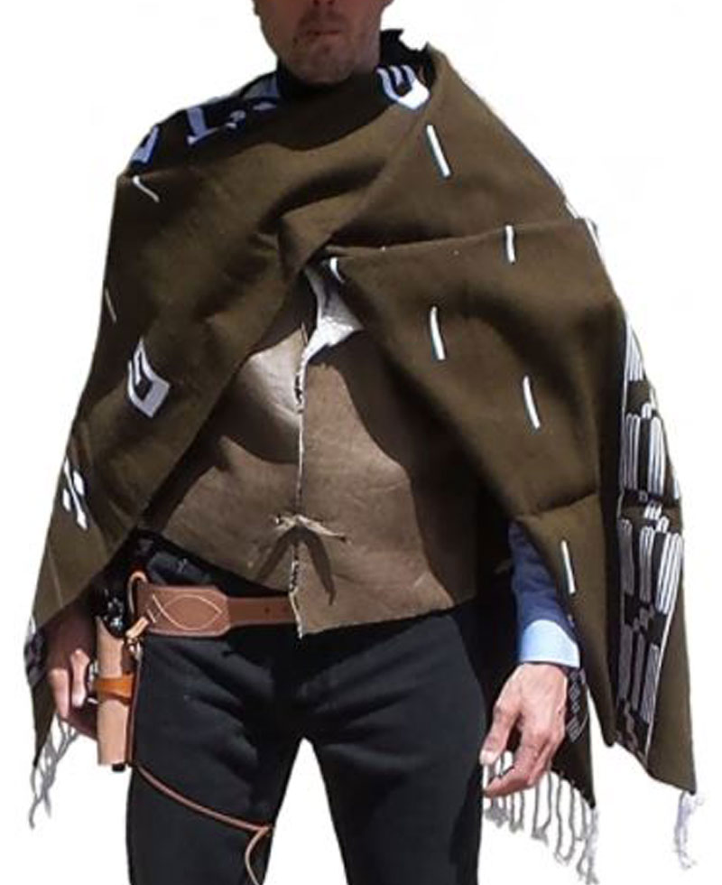 A Fistful Of Dollars Man With No Name Cowboy Western Poncho dollars clint eastwood poncho