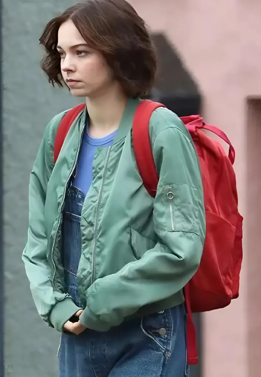 A Good Girls Guide To Murder Emma Myers Green Jacket A Good Girls Guide To Murder Emma Myers Green Jacket - Image 4