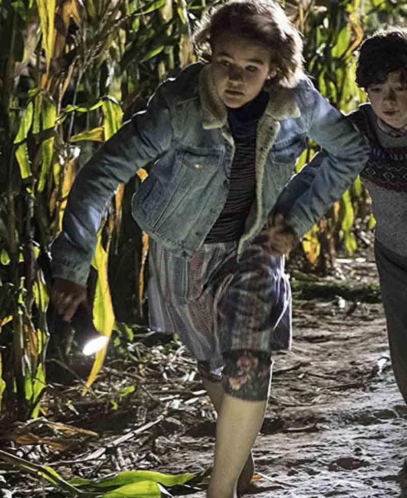 A Quiet Place Millicent Simmonds Shearling Jacket A Quiet Place Millicent Simmonds Shearling Jacket - Image 2