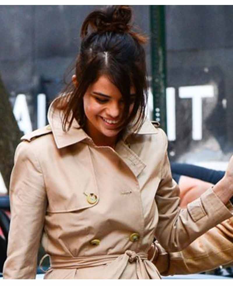 A Rainy Day in New York Selena Gomez Belted Coat A Rainy Day in New York Selena Gomez Belted Coat - Image 7