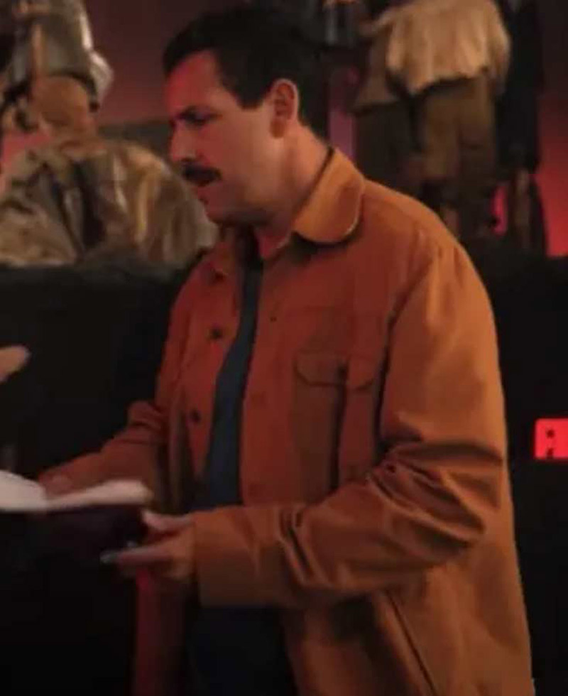 Hubie Halloween Adam Sandler Brown Jacket Hubie Halloween Adam Sandler Brown Jacket - Image 2