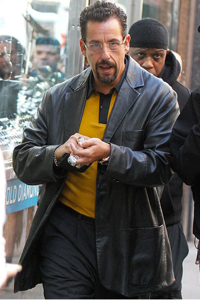 Adam Sandler Uncut Gems Leather Jacket Adam Sandler Uncut Gems Leather Jacket - Image 3
