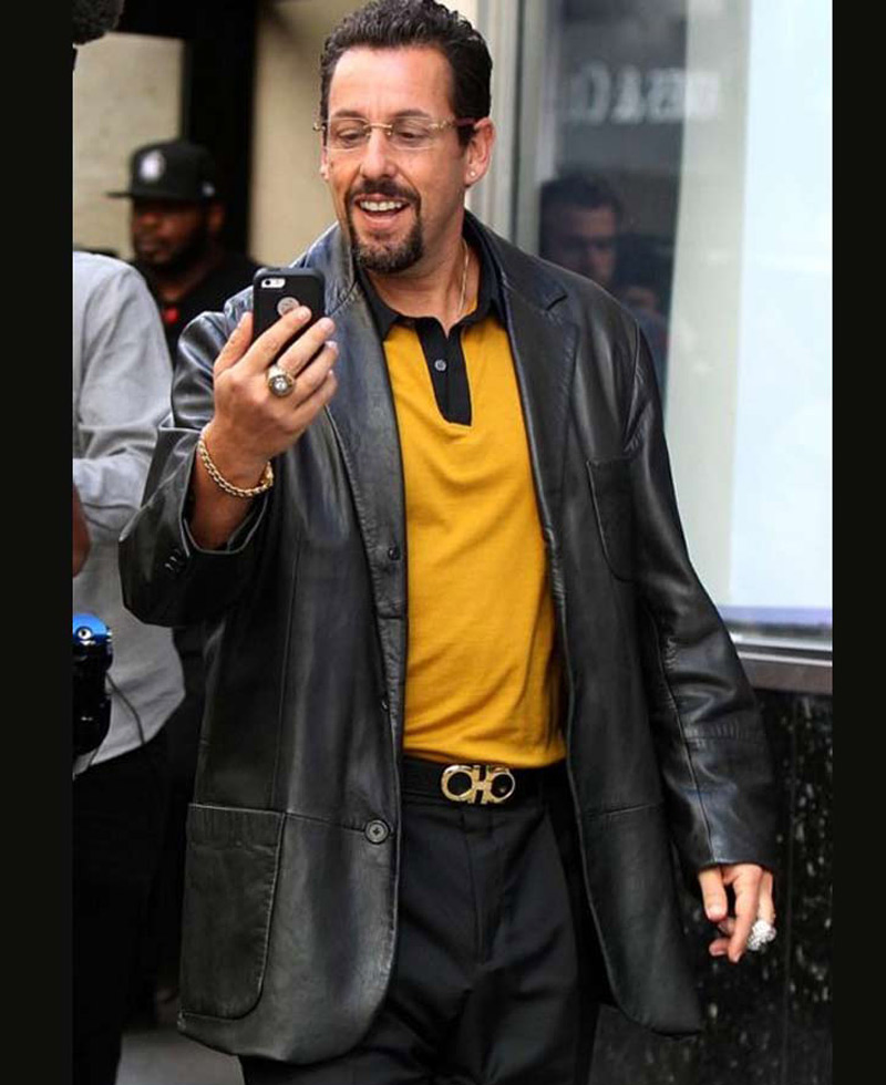 Adam Sandler Uncut Gems Leather Jacket Adam Sandler Uncut Gems Leather Jacket