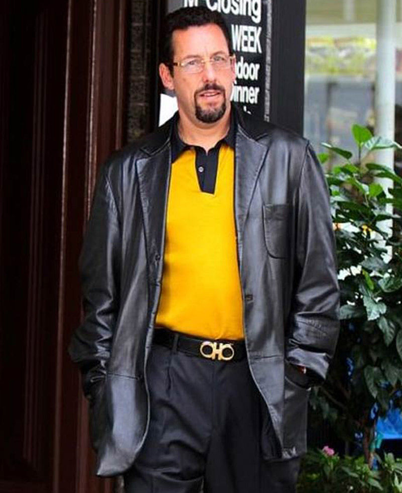 Adam Sandler Uncut Gems Leather Jacket Adam Sandler Uncut Gems Leather Jacket - Image 2