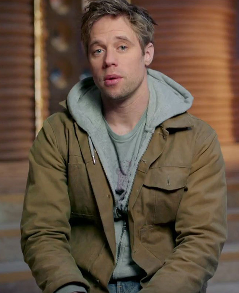 Krypton Shaun Sipos Brown Jacket Krypton Shaun Sipos Brown Jacket