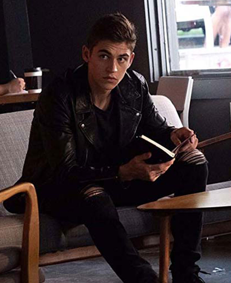 After Movie Hero Fiennes Tiffin Biker Leather Jacket After Movie Hero Fiennes Tiffin Biker Leather Jacket - Image 3