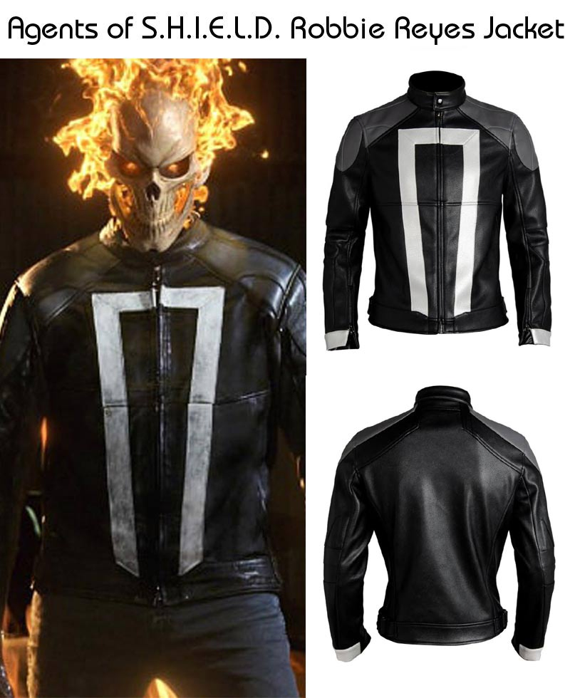 Agents of Shield Robbie Reyes Jacket robbie reyes leather jacket