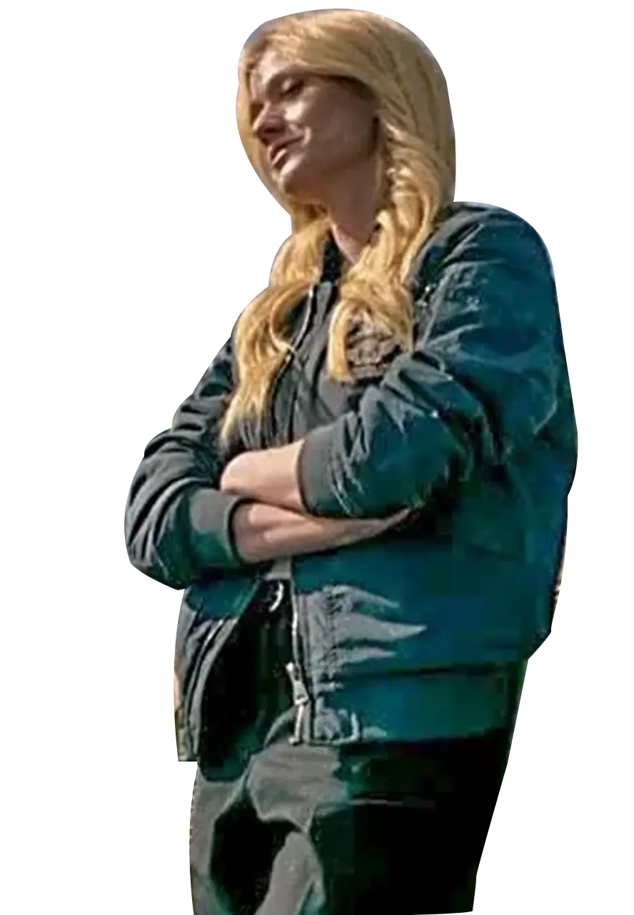 Air Force One Down 2024 Allison Miles Bomber Jacket Air Force One Down 2024 Allison Miles Bomber Jacket - Image 4