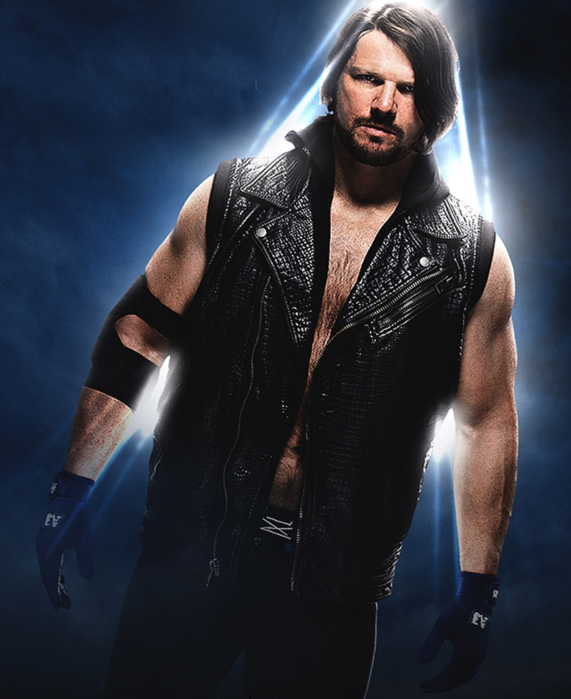 WWE Crocodile Alligator AJ Styles Vest with Hoodie WWE Crocodile Alligator AJ Styles Vest with Hoodie - Image 5