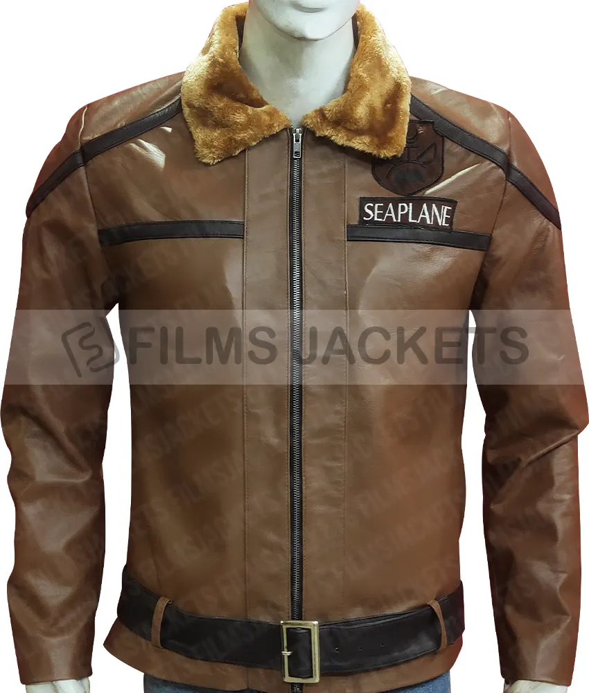 Alex Jumanji The Next Level Brown Jacket Alex Jumanji The Next Level Brown Jacket - Image 6