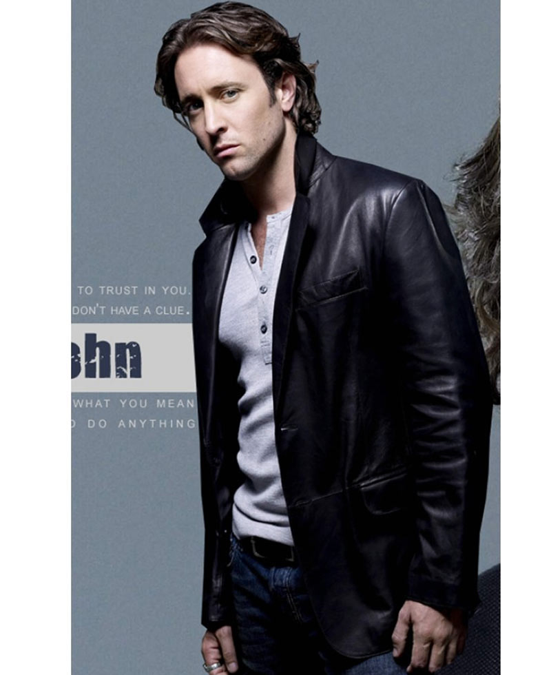 Mick St. John Moonlight Alex O'loughlin Leather Jacket Mick St. John Moonlight Alex O'loughlin Leather Jacket - Image 2