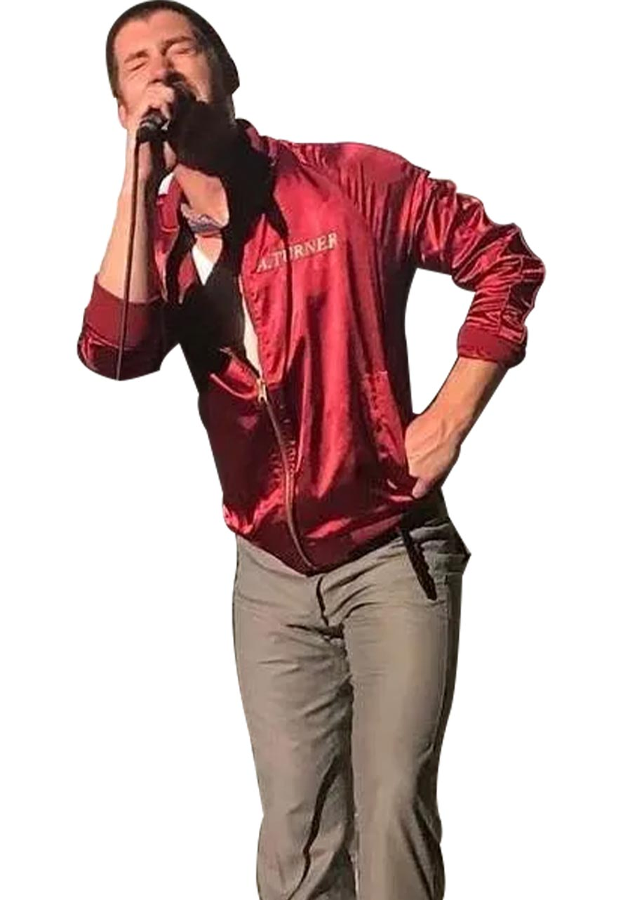 Alex Turner Newcastle Red Jacket Alex Turner Newcastle Red Jacket - Image 2