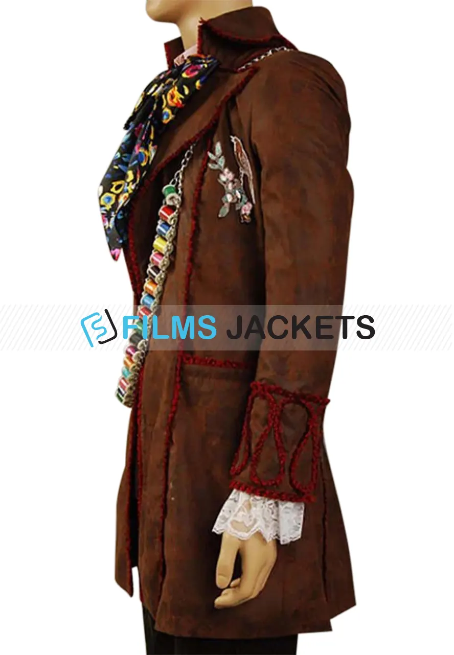 Mad Hatter Alice in Wonderland Coat alice in wonderland mad hatter costume jacket