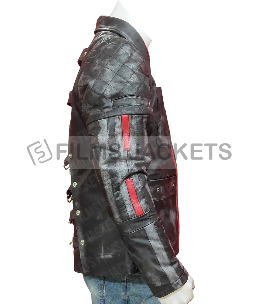 Hugo Alita Battle Angel Biker Leather Jacket Hugo Alita Battle Angel Biker Leather Jacket - Image 5