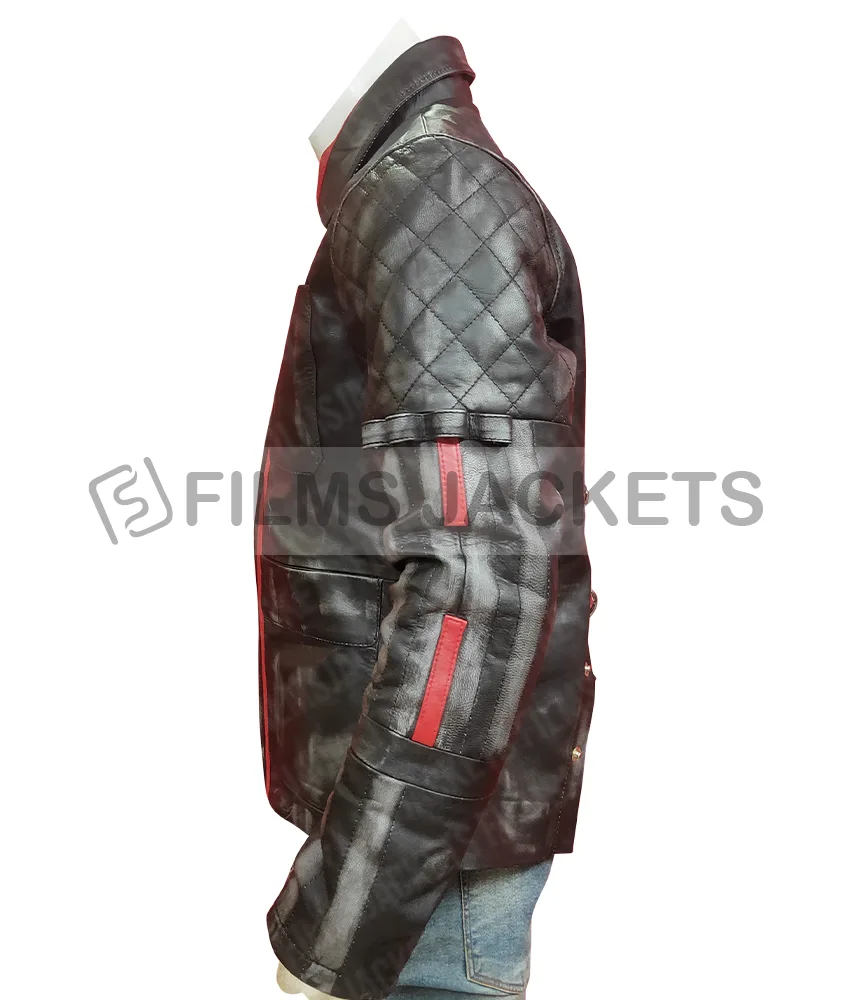 Hugo Alita Battle Angel Biker Leather Jacket Hugo Alita Battle Angel Biker Leather Jacket - Image 6