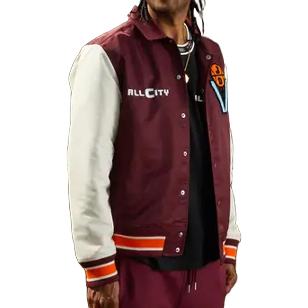 All City Basketball Varsity Jacket All City Basketball Varsity Jacket - Image 4