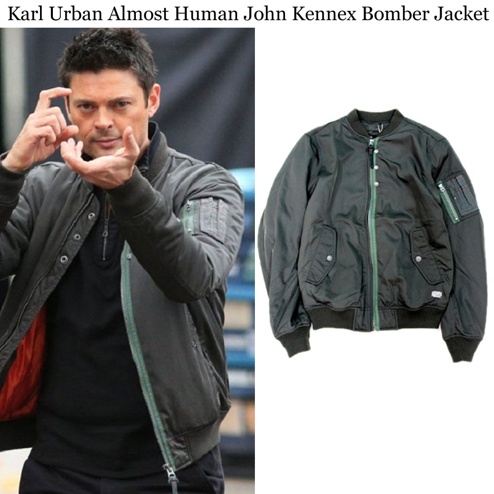 John Kennex Almost Human Karl Urban Jacket human john kennex jacket