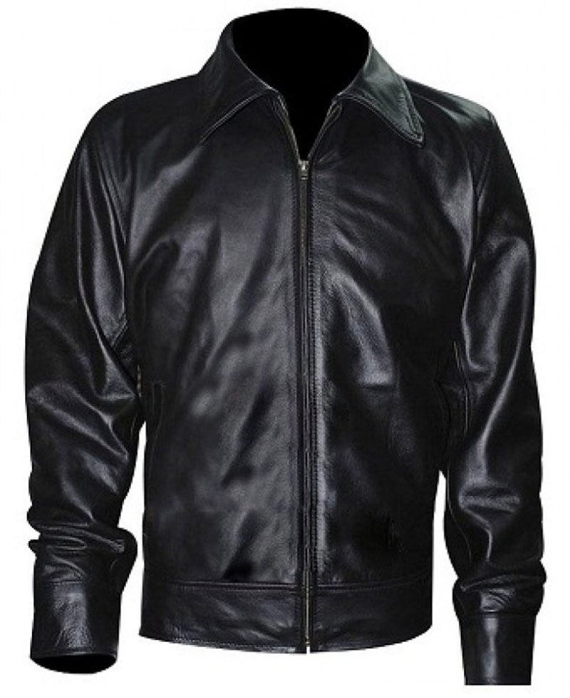 Russell Crowe American Gangster Leather Jacket Russell Crowe American Gangster Leather Jacket