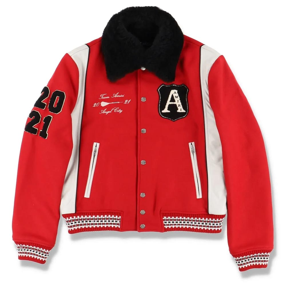 Amiri Always On Point Varsity Jacket Amiri Always On Point Varsity Jacket - Image 4