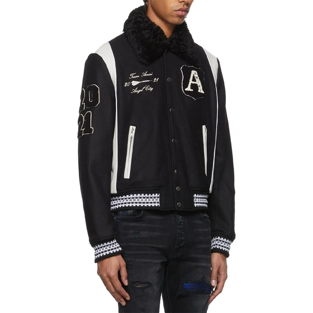 Amiri Always On Point Varsity Jacket Amiri Always On Point Varsity Jacket - Image 8