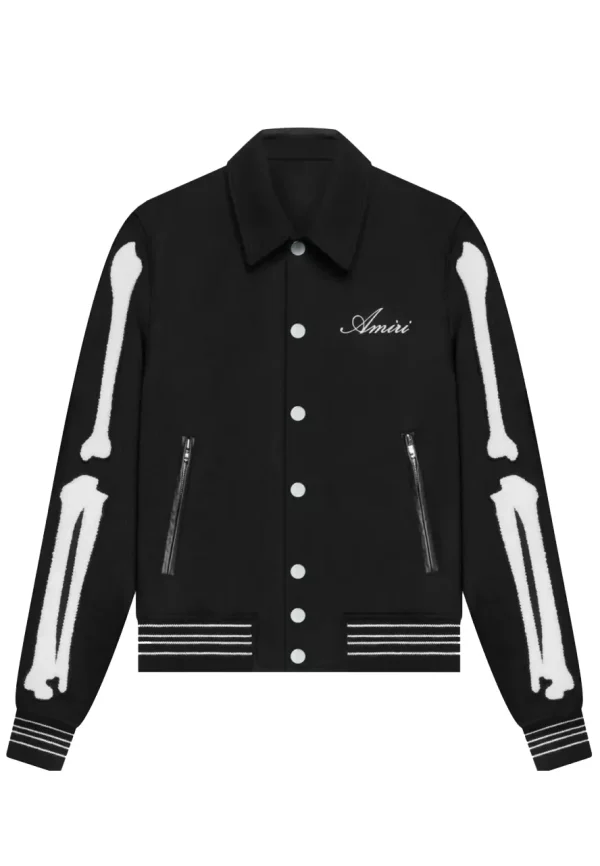 Amiri Bones Letterman Jacket
