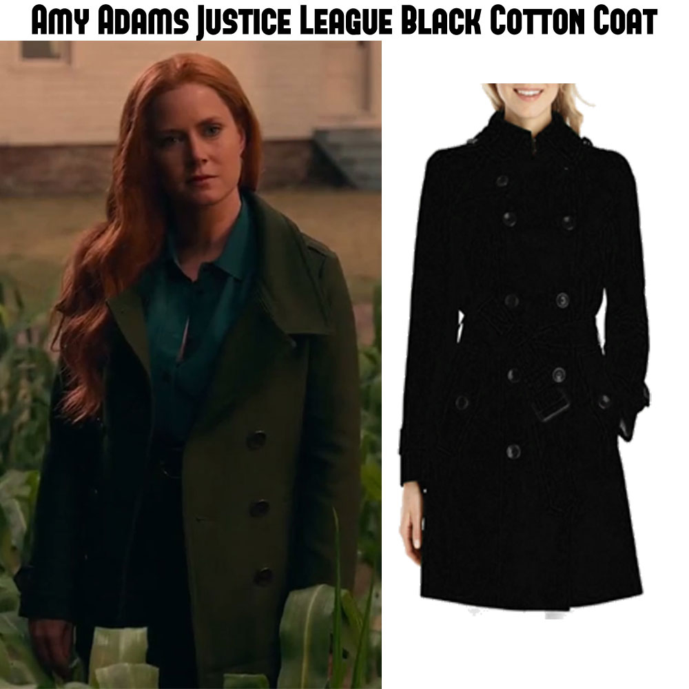 Justice League Amy Adams Coat Justice League Amy Adams Coat - Image 4