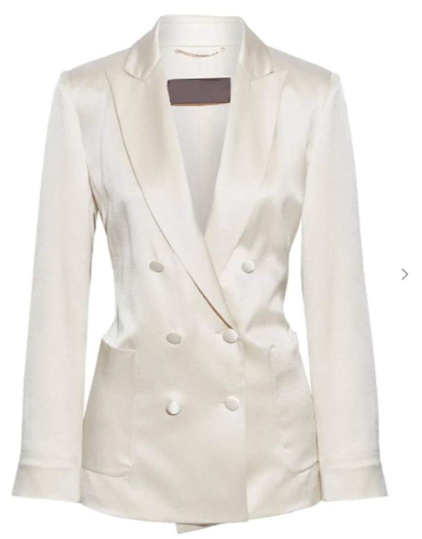 And Just Like That Sarah Jessica Parker Satin Blazer And Just Like That Sarah Jessica Parker Satin Blazer - Image 2